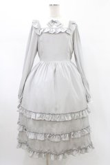 Melody BasKet / Shiny dot dress L グレー H-26-02-02-1028-LO-OP-KB-ZH
