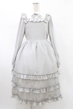 画像1: Melody BasKet / Shiny dot dress L グレー H-26-02-02-1028-LO-OP-KB-ZH