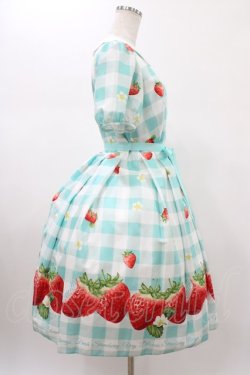 画像3: Emily Temple cute / ギンガムチェックBERRYワンピース  ミント H-26-02-02-1029-ET-OP-KB-ZH