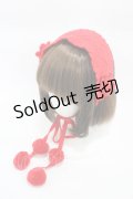 MILK / ロゴニットヘッドドレス  レッド H-26-02-02-1004-ML-AC-KB-ZH