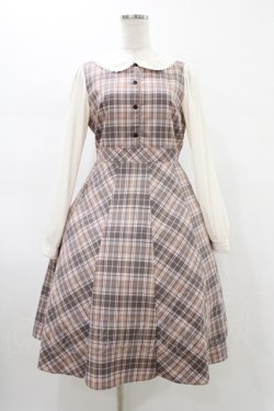 画像1: Emily Temple cute / ショコラベリータータンミックスワンピース   H-26-02-02-1033-ET-OP-KB-ZH