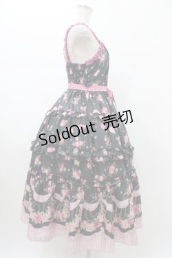 画像3: Emily Temple cute / フリルROSEキャミソールドレス M ブラック H-26-02-02-1034-ET-OP-KB-ZH