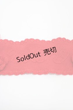 画像3: MILK / ロゴニットヘッドドレス  レッド H-26-02-02-1004-ML-AC-KB-ZH