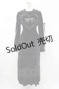 DimMoire / Gothicハートロングドレス  ブラック H-26-02-02-1036-0-OP-KB-ZH