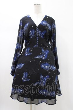 画像1: HELL BUNNY / Twilight Bat Dress M ブラック H-26-02-02-1037-PU-OP-KB-ZH