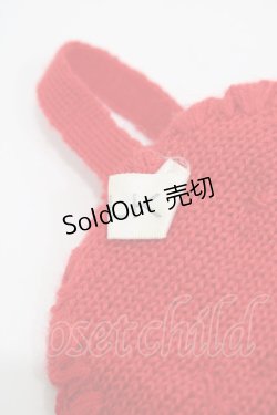 画像4: MILK / ロゴニットヘッドドレス  レッド H-26-02-02-1004-ML-AC-KB-ZH