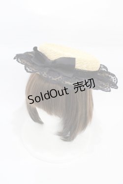 画像1: Melody BasKet / Melody laceキャノチエ  ブラック H-26-02-02-1006-LO-AC-KB-ZH