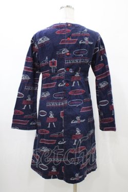 画像2: HYSTERIC GLAMOUR / バックボタンデニムワンピース  ブルー H-26-02-02-1048-PU-OP-KB-ZH