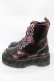 画像2: Dr.Martens （Getta Grip） / JADON MAX 8ホールブーツ UK6(約25cm) ブラックピンク H-26-02-02-1001-PU-SH-KB-ZH (2)