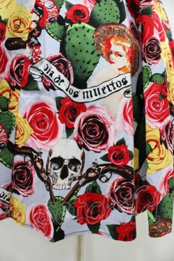 画像3: HELL BUNNY / Mexico 50’s Skirt M サックス H-26-02-02-1053-PU-SK-KB-ZH