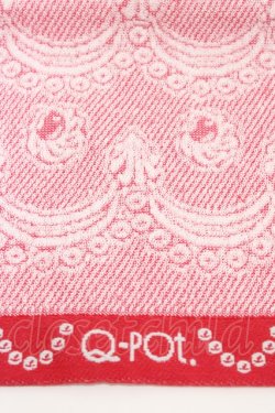 画像2: Q-pot. / チェリーホイップハンドタオル  レッド H-26-02-02-1012-QP-ZA-KB-ZH