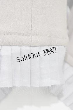 画像4: OZZ ANGELO / プリーツフリルショートコルセット  グレー H-26-02-02-1013-OO-ZA-KB-ZH