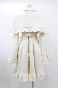 画像2: ATELIER PIERROT / Holy Night Cape Coat  ホワイト H-26-02-02-1017-EL-CO-KB-ZH