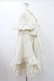 画像3: ATELIER PIERROT / Holy Night Cape Coat  ホワイト H-26-02-02-1017-EL-CO-KB-ZH (3)