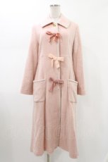画像1: MILK / バルコニーコート  ベビーピンク H-26-02-02-1018-ML-CO-KB-ZTC029 (1)