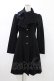 画像1: Moi-meme-Moitie / ツインタイコート 2 ブラック H-26-02-02-1019-MO-CO-KB-ZH (1)