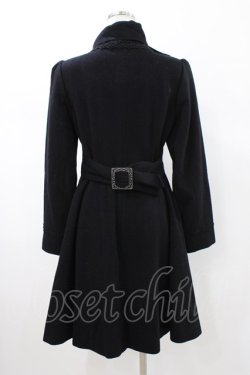 画像2: Moi-meme-Moitie / ツインタイコート 2 ブラック H-26-02-02-1019-MO-CO-KB-ZH