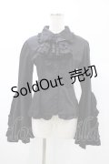 ATELIER PIERROT / -Blooming Rose- 姫袖ブラウス  ブラック H-26-02-02-1020-EL-BL-KB-ZH