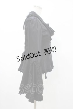 画像3: ATELIER PIERROT / -Blooming Rose- 姫袖ブラウス  ブラック H-26-02-02-1020-EL-BL-KB-ZH