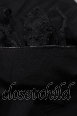 画像6: h.naoto Blood / ヨークレースダメージブラウス  ブラック H-26-02-02-1021-HN-BL-KB-ZH