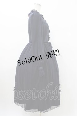 画像3: Melody BasKet / ご令嬢のチュールワンピース M ネイビー H-26-02-02-1027-LO-OP-KB-ZH