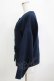 画像2: an another angelus / ゴールド釦コクーンニットカーディガン Free NAVY H-26-02-02-058-CA-TO-NS-ZH (2)