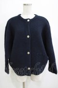 F&A / コクーンニットカーディガン Free NAVY H-26-02-02-059-LO-TO-NS-ZH