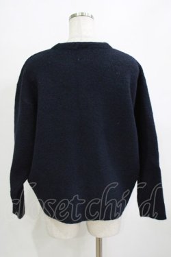 画像3: F&A / コクーンニットカーディガン Free NAVY H-26-02-02-059-LO-TO-NS-ZH