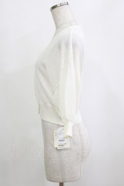 画像2: F&A / レーシーカット釦ドルマンニットカーディガン Free OFF WHITE H-26-02-02-060-LO-TO-NS-ZH
