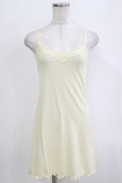 画像1: Fi.n.t / レース使いテレコキャミワンピース Free CREAM H-26-02-02-062-CA-OP-NS-ZH