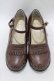 画像1: Fi.n.t / ストラップローファー S/22.5~23cm BROWN H-26-02-02-065-CA-SH-NS-ZH (1)