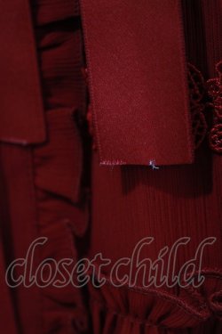 画像4: Dawn & Morning Dew（海外ロリータブランド） / フリルジャンパースカート L レッド H-26-02-02-005-PU-OP-NS-ZH