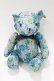 画像1: F i.n.t / オリジナルテディベア  ブルー/花柄 H-26-02-02-073-CA-ZA-NS-ZH (1)