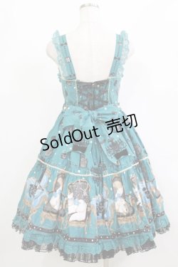 画像3: Angelic Pretty / Princess Catティアードジャンパースカート Free グリーン H-26-02-02-006-AP-OP-NS-ZH