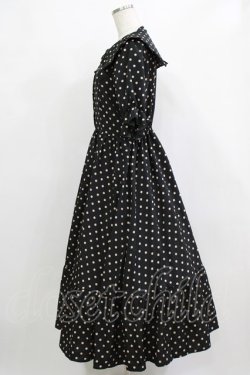 画像2: m petit by misako / ナシジドットワンピース L ブラック H-26-02-02-007-LO-OP-NS-ZH