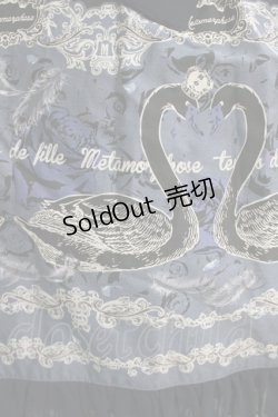 画像4: metamorphose / Black Swanハイウエストジャンパースカートセット Free ブラック H-26-02-02-001-ME-OP-NS-ZH