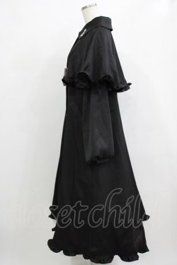 画像2: m petit by misako / TT*MSKケープコート LL ブラック H-26-02-02-011-LO-CO-NS-ZH