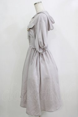 画像2: Fi.n.t / レース使いワークポケットドロストワンピース Free LAVENDERGY H-26-02-02-014-CA-OP-NS-ZH