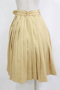 画像3: Fi.n.t / 太ベルト付きプリーツスカート Free YELLOW H-26-02-02-016-CA-SK-NS-ZH
