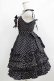 画像2: Angelic Pretty / リボントッピング ドットジャンパースカート Free ブラック/ピンク H-26-02-02-002-AP-OP-NS-ZH (2)