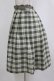 画像2: Fi.n.t / ベルト付きサマーチェックタックスカート Free GREEN×WH H-26-02-02-018-CA-SK-NS-ZH (2)