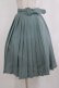 画像1: Fi.n.t / 太ベルト付きプリーツスカート Free GREEN H-26-02-02-019-CA-SK-NS-ZH (1)