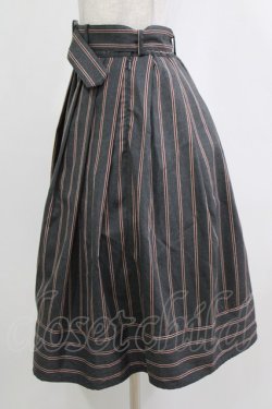 画像2: Fi.n.t / レジメストライプタックスカート Free GRAY H-26-02-02-020-CA-SK-NS-ZH