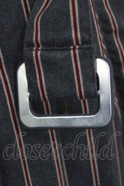 画像4: Fi.n.t / レジメストライプタックスカート Free GRAY H-26-02-02-020-CA-SK-NS-ZH