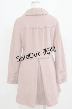 画像3: axes femme / ファー切替コート M ピンク H-26-02-02-021-AX-OP-NS-ZH