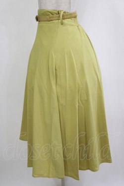 画像2: an another angelus / ローズ金具ベルト付きフレアースカート Free YELLOW H-26-02-03-027-CA-SK-NS-ZH