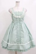 Angelic Pretty / Chelsea Girlジャンパースカート Free ミント H-26-02-03-003-AP-OP-NS-ZH