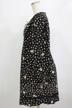 画像2: PINK HOUSE / 花柄ワンピース Free ブラック H-26-02-03-032-LO-OP-NS-ZH