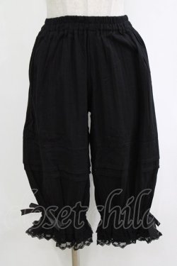 画像1: 王妍与夏季（海外ロリータブランド） / ドロワーズ Free ブラック H-26-02-03-034-GO-PA-NS-ZH