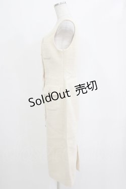 画像2: an another angelus / ゴールド釦ツイードジャンパースカート Free DREAM H-26-02-03-036-CA-OP-NS-ZH